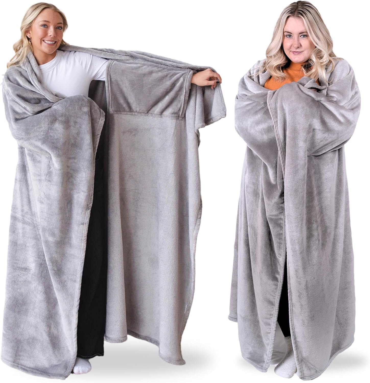 Super Blanky Wearable Blankets for Women and Men, Graduation Day Gift for Her, Fathers Day Gift, Wife Birthday Gifts Ideas