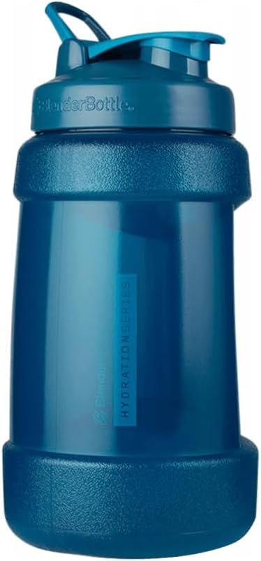 BlenderBottle Hydration Extra Large Koda Water Jug, 2.2-Liter, Blue