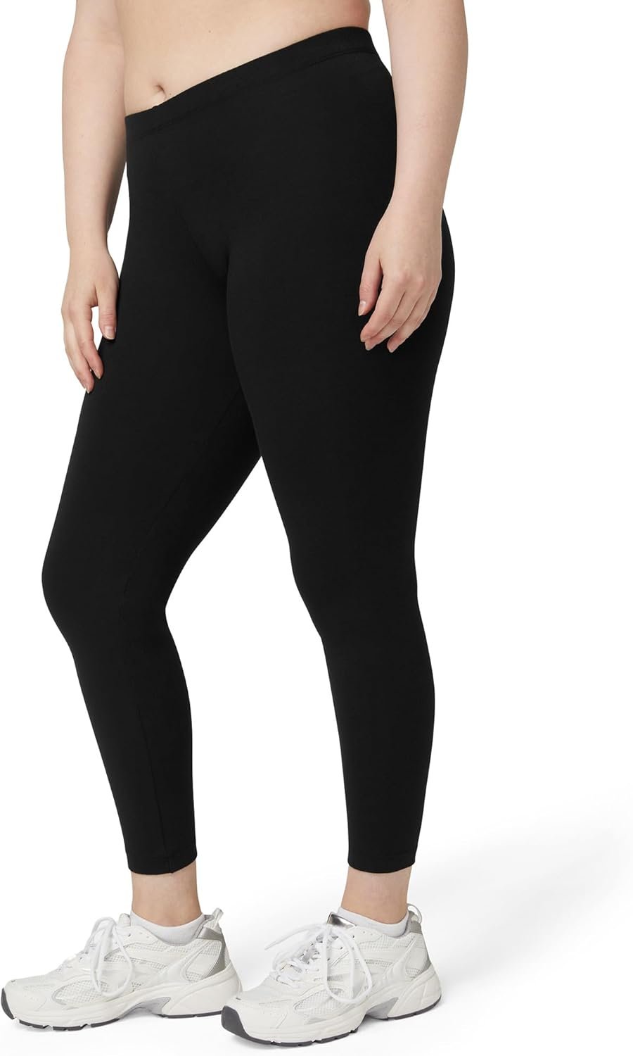 No Nonsense Women’s Leggings – Soft Cotton Feel, Comfortable & Perfect for Layering, Gentle Elastic Waistband