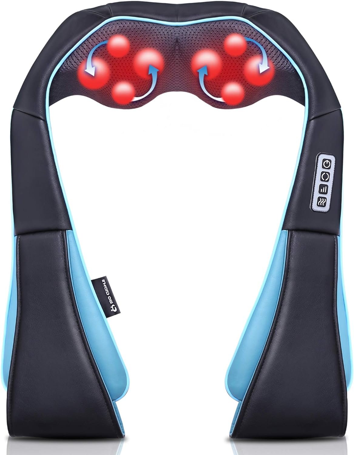 Mo Cuishle Shiatsu Neck Massager for Pain Relief – Deep Kneading Back Shoulder Massage with Heat – Ideal for Valentine’s Day, Christmas, Mother’s Day, Father’s Day, Gifts for Men Women Mom Dad Her Him