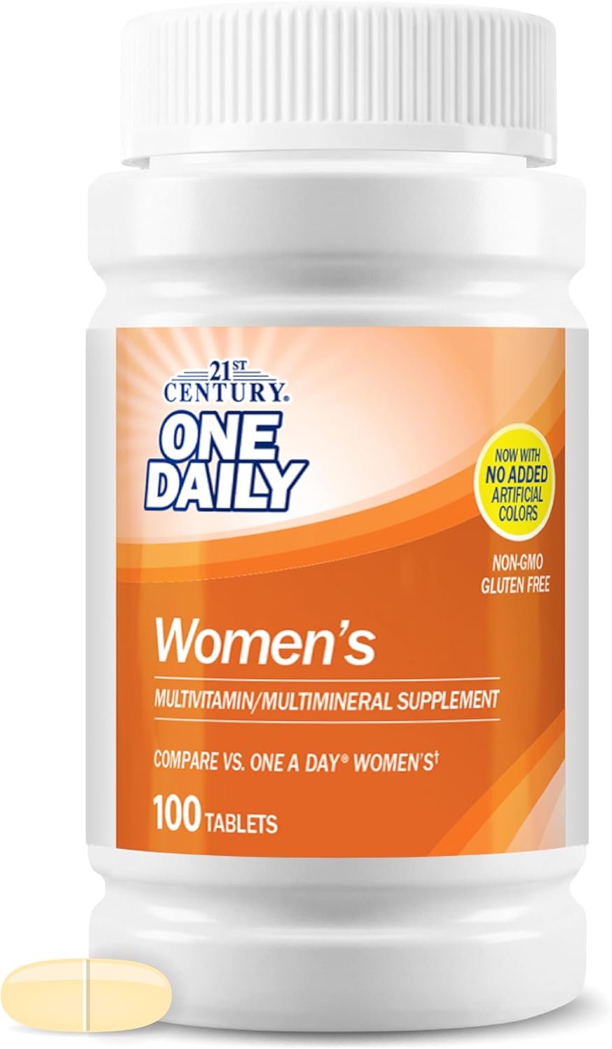 21st Century One Daily Women’s Tablets, 100 Count