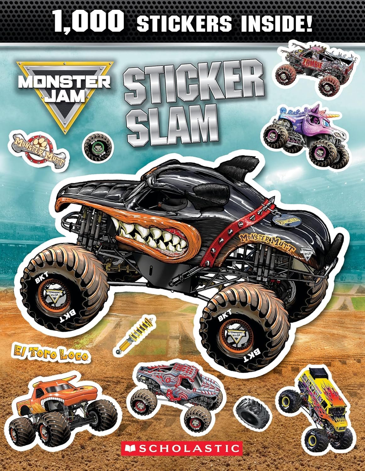Monster Jam Sticker Slam