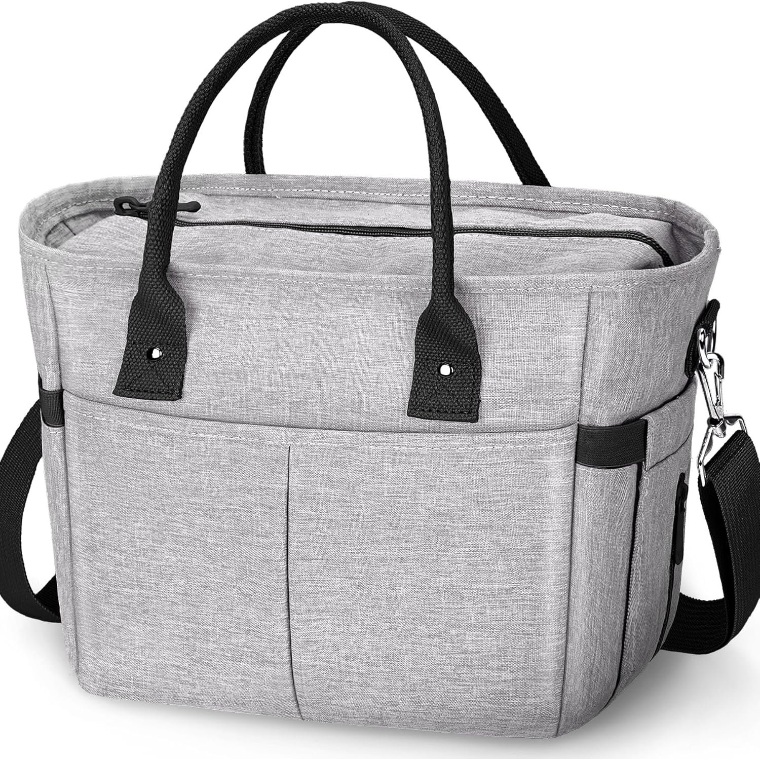 KIPBELIF Cute&Classy Roomy Insulated Lunch Bags for Women – Stylish & Functional Large Tote Adult Lunch Box for Working & Picnic