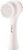 CALA Dual-Action Facial Cleansing Brush (Pink), Superfine Soft Bristles Deep Clean Pores, Removes Oil, Dirt, Long-Wear Makeup + Sunscreen, Water-Resistant for Shower Use