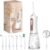 H2ofloss Potable Water Flosser with Beginner Tip – 5 Oral Care Modes, 2500mAh Rechargeable Dental Irrigator with 300ml Tank, IPX7 Waterproof, Portable for Braces, Teeth & Gums, Travel-Friendly