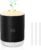 Portable Mini Humidifier, Auto Shut-Off, 2 Mist Modes, Quite, Small Humidifiers for Bedroom Travel Office Desk Plants (Black)