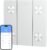 Elevon Smart Scale for Body Weight, Digital Bathroom Scale with LED Display, 12 Body Composition Metrics, Body Fat BMI Health Monitor, Bluetooth Sync with Apps, 400lb Capacity, Tempered Glass