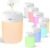 Portable Small Humidifier, 650ml Colorful Mini Humidifier for Bedroom, Office Desktop, Baby Room, Plants, Cool Mist Humidifiers(White)