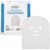 ForPro Professional Collection Precut Gauze Facial Mask, 100% Cotton Gauze, for High Frequency Facial Treatments and Masks, 100-Count