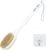 Back Scrubber for Shower with Long Handle, Exfoliating Bath Brush for Body – Double Sided Bristles (Stiff & Soft), Anti-Slip Grip, Lightweight – Gift for Seniors, Includes Lanyard & Hook, Blue