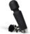Mini Massager, Cordless Handheld Massager – Powerful – Perfect for Travel Stress Relief, Relieves Back, Legs and Lumbar Muscles (Pale Black)