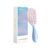 RHOS Scalp Massager, Shampoo Brush with Handle, Curved Vented Hair Scrubber, Scalp Brush for Wet & Dry Hair (Blue)
