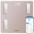 Homebuds FSA&HSA Smart Weight Scale, Precision 0.1lb by Our Professional Scale Factory Since 2001, Bluetooth Scale for Body Weight App Sync 13 Body Composition BMI and Body Fat, 400lb, Rose Gold