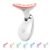 Red Light Therapy for Face and Neck, 7 Color Light Based Face Massager Tool, Portable Skin Care Tool for Firming, Tightening and Lifting, Gifts for Women & Men (White)