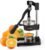 Cast Iron manual juicer, Hand Citrus juicer press, Orange Lemon Squeezer,Heavy Duty Manual Juicer,Commercial Grade,Countertop Extactor for Fruit Juice -Stainless Steel,Easy to Clean Black