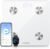 RENPHO Smart Scale, Digital Bathroom Scale for Weight, Scale with BMI, Body Fat, Muscle Mass, Body Composition Analysis, Highly Accurate Bluetooth Scale with APP, 400lbs, White-Elis 1