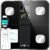 RunStar Smart Scale for Body Weight and Fat Percentage, High Accuracy Digital Bathroom Scale with Large Display for BMI Heart Rate 22 Body Composition Analyzer Sync with Fitness App 400lb