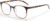 ANRRI Blue Light Blocking Glasses Anti Eye Strain Computer Glasses Filter UV400 Lightweight Frame Eyeglasses for Women Men