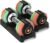 Adjustable Dumbbells Set 12.5LB Pair, 1-Sec Fast Adjustable 5 Free Weights, Premium Comfort Non-slip Metal Handle, Compact Size for Full Body Home Workout