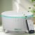 Essential Oil Diffuser for Large Room 500ml,Diffusers for Home with R/C,Aromatherapy Diffuser Waterless Auto Off,Cool Mist Humidifier 7 Colors Light & 3 Mist Modes for Bedroom Women Office White