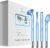 4-Piece Fusion Wand Acessory Set for Nuderma Wands – NuDerma NOT Included – Neon & Argon Fusion Glass applicators for Nuderma – High Frequency Upgraded Fusion Wand Set Compatible with Nuderma Systems