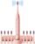 Onlyone Ultrasonic Electric Toothbrush for Adults, Rechargeable Electric Toothbrush with 8 Brush Heads, Travel Case, Charging Base & Wireless Charging – 5 Modes with Smart Timer