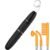 OxyGlow2 Cordless High Frequency Facial Machine – ProFacial Wand Clinical Skin Therapy Wand – Neon+Argon Gas (Onyx Black)