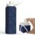 BEAUTAIL Collapsible Water Bottles 20.6oz, Silicone Foldable Portable Travel Water Bottle, Lightweight Reusable Leakproof for Traveling Camping Hiking Cycling Yoga Sports Outdoor