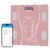 Intelligent Body Fat Scale, a Simple and Practical Digital Scale That can be Connected to a Mobile Digital Bathroom Scale to Display BMI, Body Fat, Muscle Mass, and Durable Weight Scale (Pink)
