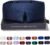 DROWSY Silk Sleep Mask – Face-Hugging, Padded Cocoon for Luxury Sleep in Total Darkness – 100% Pure Mulberry Silk, Skin-Hydrating & Adjustable (Midnight Blue)