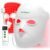 Medisana Red Light Therapy for Face, 3D Facial Fit LED Mask with 415nm Blue 630nm Red 830nm Infrared, 336 Beads, 3 Modes – Cordless & Rechargeable LED Face Mask for Home, Skincare Gifts for Women Mom