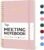 Meeting Notebook for Work Organization – Work Planner Notebook with Action Items, Agenda Planner for Note Taking, 160 Pages (6.9″ X 9.9″) Project Organizer for Men & Women – Pink