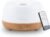 SEEDSEEL 300ML Essential Oil Diffuser with 7-Color LED Lights and Remote Control, Modern Minimalist Design, High-Efficiency Ultrasonic Mist Aromatherapy Diffuser for Home