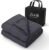 ZonLi Weighted Blanket (60″x80″, 20lbs, Dark Grey) Queen Size Weighted Blanket for Adults, High Breathability Heavy Blanket, Soft Material with Premium Glass Beads