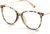Gaoye Blue Light Blocking Glasses – Trending Round TR90 Frames, Metal Arms, UV400 Protection – Matching Soft Case