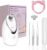 Kingsmile Facial Steamer, 3 in 1 Face Steamer for Facial,Compact NanoSteamer with Aromatherapy,Face Humidifier – Adjustable Nozzle, Warm Mist Steamer for Home SPA, Stainless Steel Skin Kit & Headband