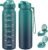SLUXKE 32oz Insulated Water Bottle with 2Lids(Straw Lid & Spout Lid), 1000ml Stainless Steel Water Bottle Double Walled Leakproof, Reusable Metal Bottle Keep Cold & Hot for Men, Women BLUE BLUE