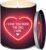 TEEZWONDER Anniversary Wedding Gifts for Women Men – I Love You More Vanilla Lavender Candle 10 Oz – Birthday Gifts for Him Her, Boyfriend Girlfriend Birthday Gift Ideas, Gift for Husband Wife