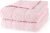 Mr. Sandman Weighted Blanket for Adults Queen, Minky Dots Heavy Blanket for Woman, Man Sleeping/Calm, Soft, Cozy and Cooling Weighted Throw Blankets, Machine Washable, 60 x 80in, 15 Pounds, Pink