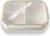 SEVENY Bento Box Natural Wheat Fiber Material,Ideal Leak-Proof Bento Box Adults,Lunch Box for Women,BPA-Free Lunch Box,Reusable Meal Prep Container for Body Builders, White