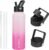 BJPKPK 40oz Stainless Steel Insulated Water Bottle with 3 Lids, Sakura – BPA Free Leakproof Thermos Bottle for Sports & Gym