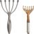 Scalp Massager & Gua Sha Tool Set – Manual Head Massager, Massage Comb for Relaxation & Stress Relief (Grey & Brown)