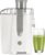Hamilton Beach HealthSmart Juicer Machine, Compact Centrifugal Extractor, 2.4” Feed Chute for Fruits and Vegetables, Easy to Clean, BPA Free, 400W, White (67501)