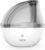 Pure Enrichment MistAire Silver Ultrasonic Cool Mist Humidifier for Bedroom, Office, Nursery & Indoor Plants – Lasts Up to 25 Hours, Whisper-Quiet Operation, Optional Night Light, & Auto Shut-Off