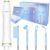 High Frequency Facial Device – TUMAKOU Blue High Frequency Facial Wand – Portable High Frequency Machine with 4 Fusion Neon + Argon Wands