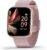 FITVII Health & Fitness Tracker (Answer/Make Calls), Smart Watch with 24/7 Heart Rate and Blood Pressure, Sleep Tracking, Blood Oxygen Monitor, 120+ Sport Modes Activity Tracker for Women Men