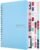 Undated Weekly Planner with Habit Tracker, 52 Weeks To Do List Notebook A5 Weekly Goal Planner with Spiral Binding & Stickers Home Work School Supplies for Women Girls 8.2″ x 5.7″ – Blue
