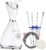 Nano Ionic Face Steamer – Warm Mist Humidifier for Deep Facial Cleansing – 4 Piece Stainless Steel Skin Kit, Hair Band, Wash Face Sponge