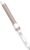 Conair Double Ceramic 1-Inch Curling Wand, Produces Flawless Waves, Curling Iron for Use on Medium and Long Hair, 30 Heat Setting Curling Iron, White