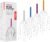 Yeipis 4 Pack Scalp Massagers, Handheld Head Massage Tingler, Scratcher for Deep Relaxation, Hair Stimulation and Stress Relief Christmas Gift